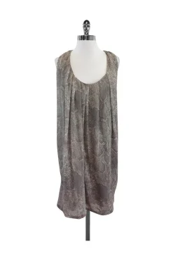 Acne - Grey Snake Print Dress Sz 8