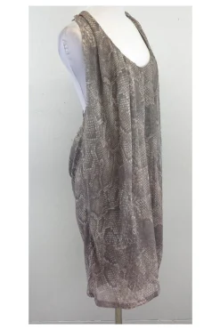 Acne - Grey Snake Print Dress Sz 8