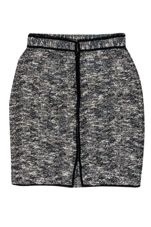 ADAM by Adam Lippes - Black, Blue, & Cream Pencil Skirt Sz 0