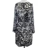 Adam Lippes - Black, White & Grey Long Sleeve Dress Sz 6