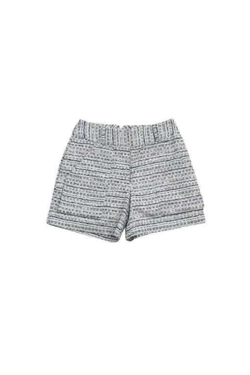 Adam Lippes - Grey & Blue Tweed Shorts Sz 4