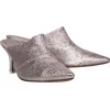 AGL - Rose Gold Leather Mule Heels Sz 8.5