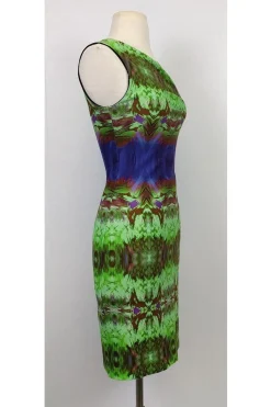 Aidan Mattox - Printed Bodycon Dress Sz 2