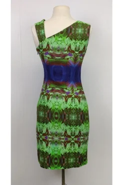 Aidan Mattox - Printed Bodycon Dress Sz 2