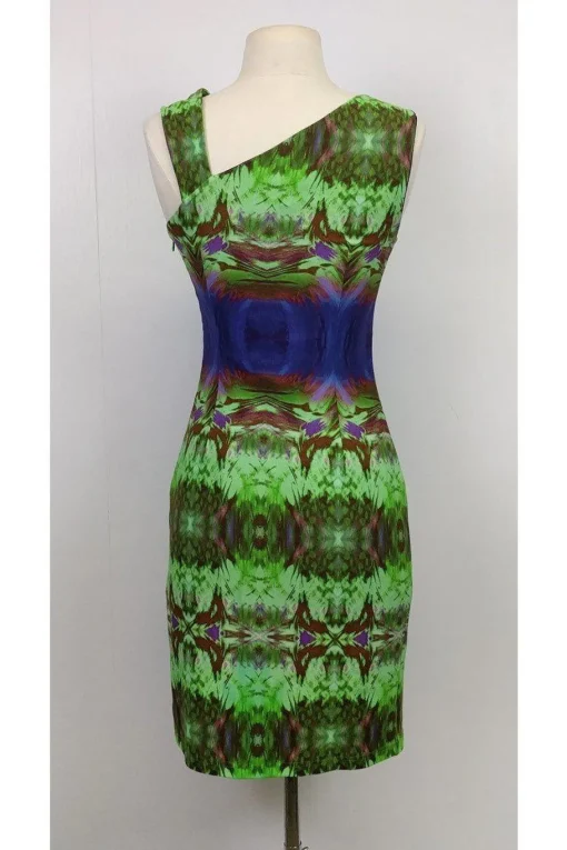 Aidan Mattox - Printed Bodycon Dress Sz 2