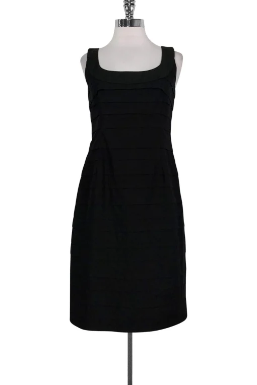 Akris Punto - Black Tiered Dress Sz 6