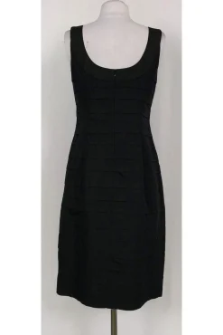 Akris Punto - Black Tiered Dress Sz 6
