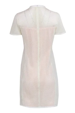 Akris Punto - Ivory Mesh w/ Blush Pink Sz 8