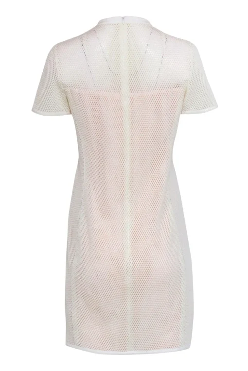 Akris Punto - Ivory Mesh w/ Blush Pink Sz 8