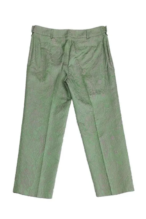 Alberto Makali - Green Embroidered Pants Sz 10