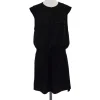 A.L.C. - Black Silk Sleeveless Dress Sz L
