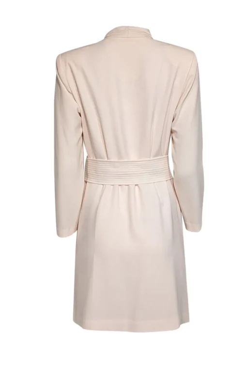 A.L.C. - Light Pink Long Sleeve w/ Waist Tie Mini Dress Sz 8