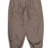Alexander McQueen - Brown Plaid Tapered Ankle Pants Sz 8