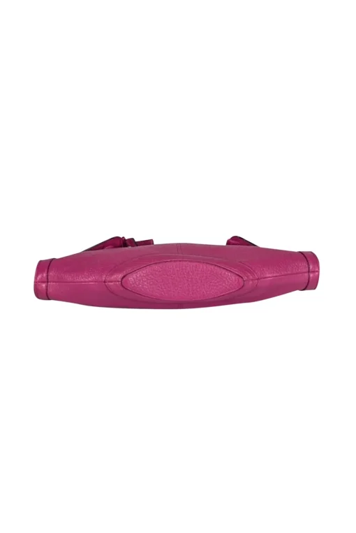 Alexander McQueen - Pink Leather Manta Clutch Bag