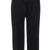 Alexander Wang - Black Skinny Trousers w/ Knit Side Panel Sz 6
