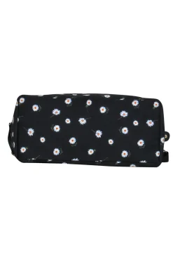 Alice & Olivia - Black Daisy Print Duffle Bag