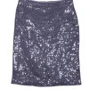 Alice & Olivia - Grey Sequined Pencil Skirt Sz 8