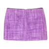 Alice & Olivia - Lavender Tweed Miniskirt Sz 12