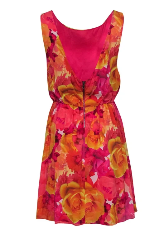 Alice & Olivia - Multicolor Floral Dress Sz M