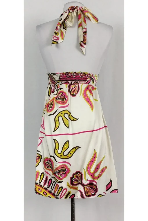 Alice & Trixie - Paisley Halter Silk Dress Sz XS