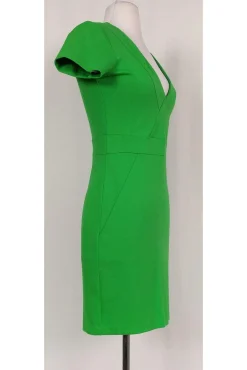 Amanda Uprichard - Green Fitted Dress Sz S
