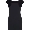 Amanda Uprichard - Grey & Black Bodycon Dress Sz XS