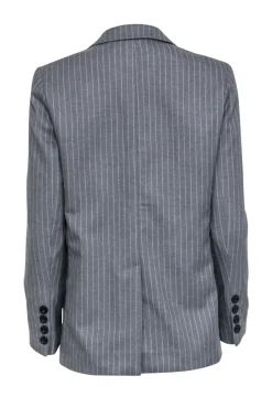 Anine Bing - Grey Pin Stripe Blazer Sz M