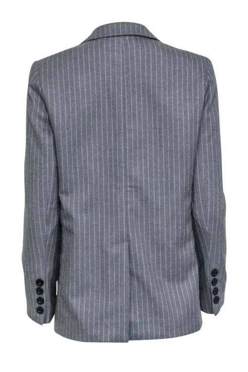Anine Bing - Grey Pin Stripe Blazer Sz M