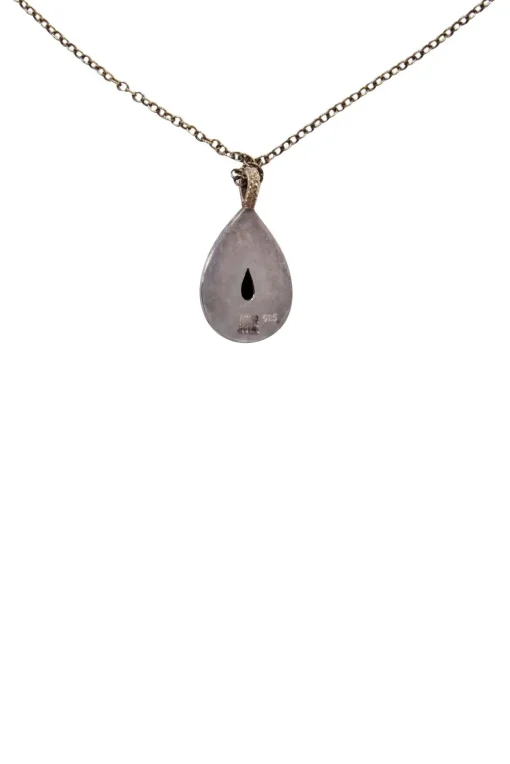 Anna Beck - Black Onyx 18K Gold Plated Teardrop Pendant Necklace