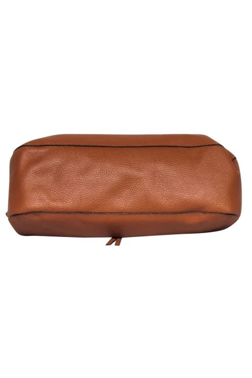 Annabel Ingall - Camel Leather Fold-Over Satchel