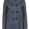 A.P.C. - Grey Wool Peacoat Sz 2