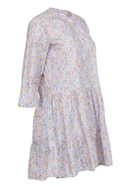 Apiece Apart - White w/ Blue, Red, & Yellow Floral Dress Sz XS