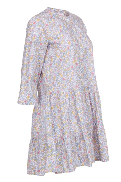 Apiece Apart - White w/ Blue, Red, & Yellow Floral Dress Sz XS