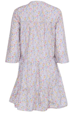 Apiece Apart - White w/ Blue, Red, & Yellow Floral Dress Sz XS