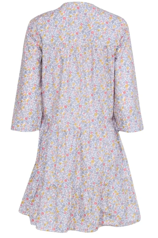 Apiece Apart - White w/ Blue, Red, & Yellow Floral Dress Sz XS