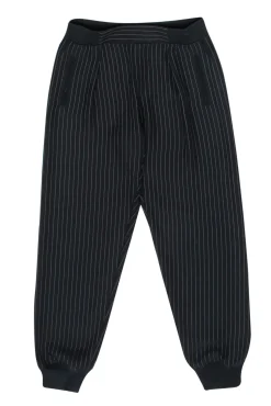 ATM - Black Pinstripe Joggers Sz XS