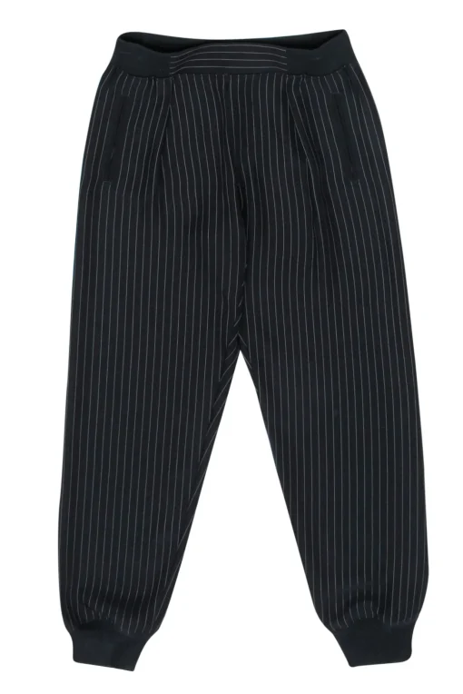 ATM - Black Pinstripe Joggers Sz XS