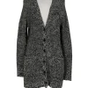 Autumn Cashmere - Black & White Cardigan Sz XS