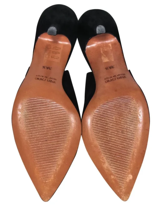 Barney's New York - Black Sling Back Pumps Sz 6.5