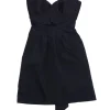 BCBG - Black Strapless Sweetheart Dress Sz 4