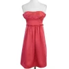 BCBG - Pink Silk Strapless Dress Sz 2