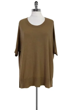 BCBG Max Azria - Brown Cashmere Sweater Sz XXS