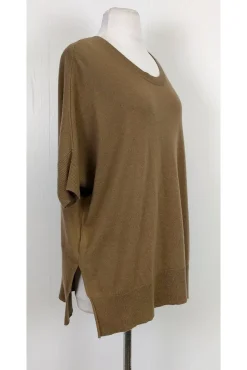 BCBG Max Azria - Brown Cashmere Sweater Sz XXS