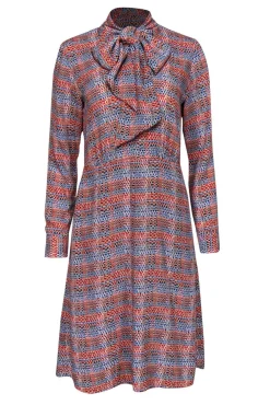 BCBG Max Azria - Multicolored Patterned Cocktail Dress Sz 2