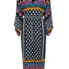 BCBG Max Azria - Multicolor Printed Dolman Sleeve Jumpsuit Sz XXS