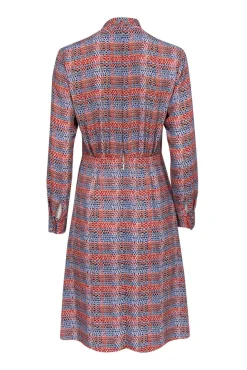 BCBG Max Azria - Multicolored Patterned Cocktail Dress Sz 2