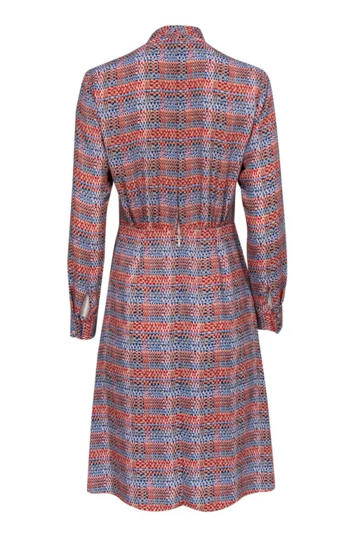 BCBG Max Azria - Multicolored Patterned Cocktail Dress Sz 2