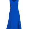 Black Halo - Cobalt Blue Sleeveless High-Low Dress Sz 2