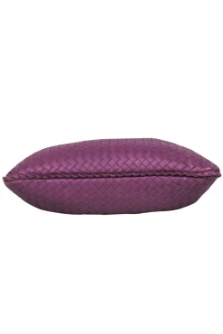 Bottega Veneta - Purple Woven Leather Hobo Bag