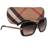 Burberry - Brown Tortoise Large Sunglasses